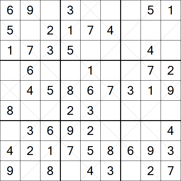 Argyle Sudoku - Easy