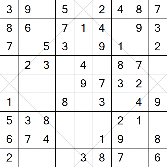 Argyle Sudoku - Easy