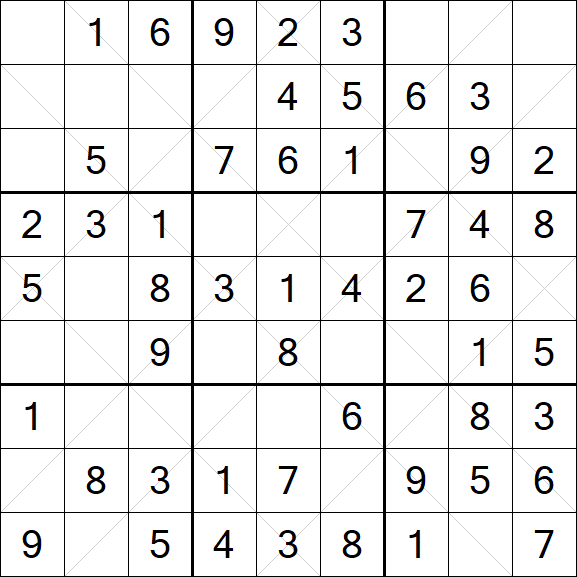 Argyle Sudoku - Easy