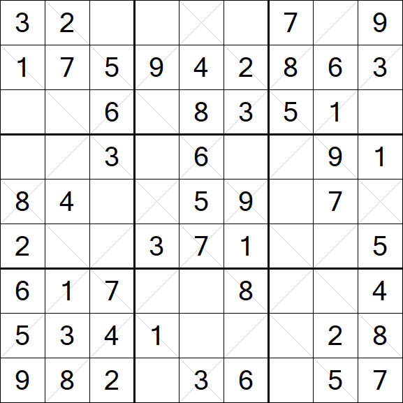Argyle Sudoku - Einfach