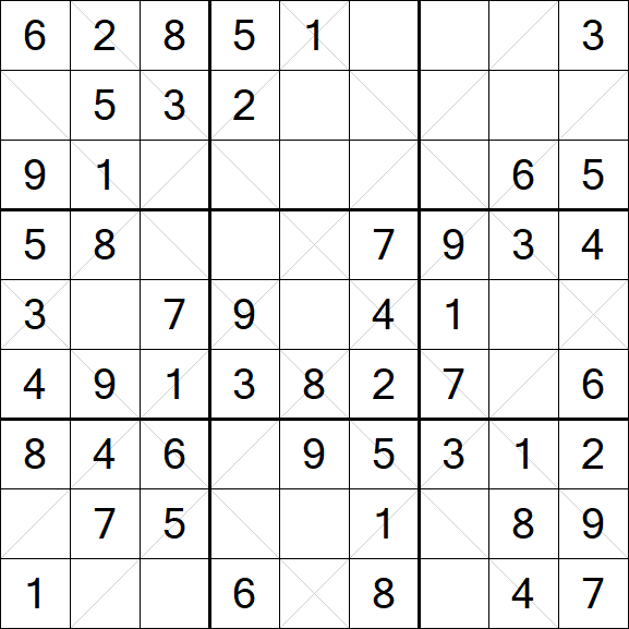 Argyle Sudoku - Easy