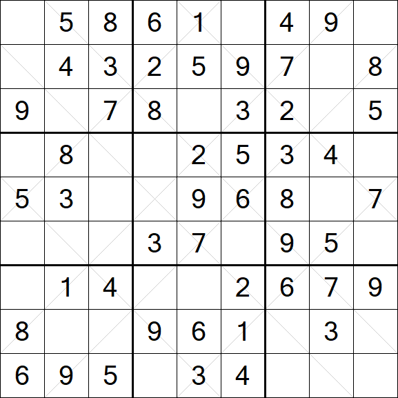 Argyle Sudoku - Easy
