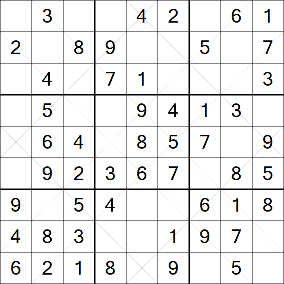 Argyle Sudoku - Easy