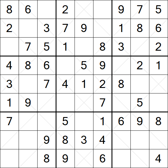 Argyle Sudoku - Easy