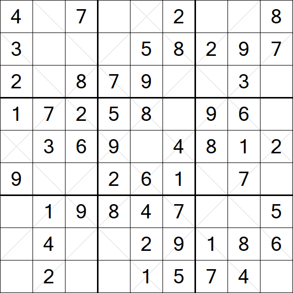 Argyle Sudoku - Easy