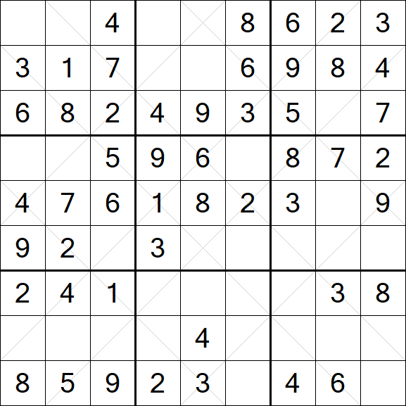 Argyle Sudoku - Easy
