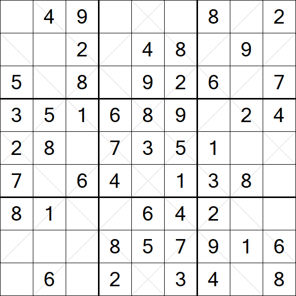 Argyle Sudoku - Easy