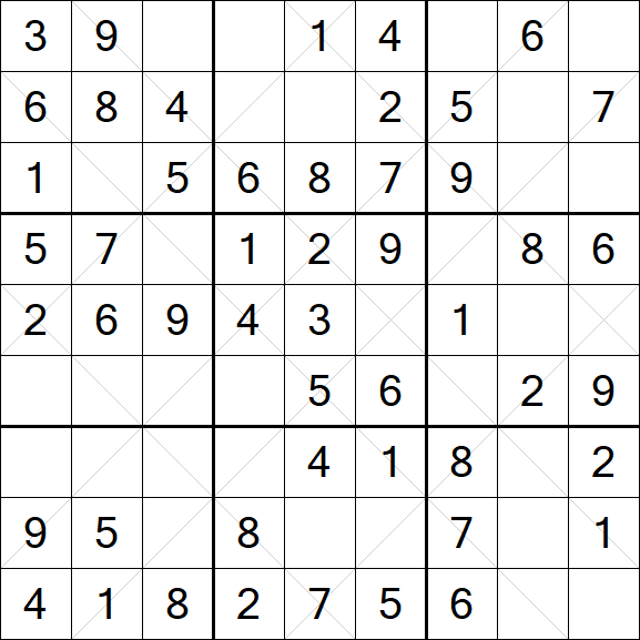 Argyle Sudoku - Easy