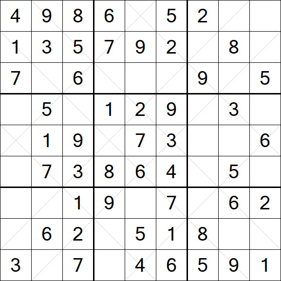 Argyle Sudoku - Easy