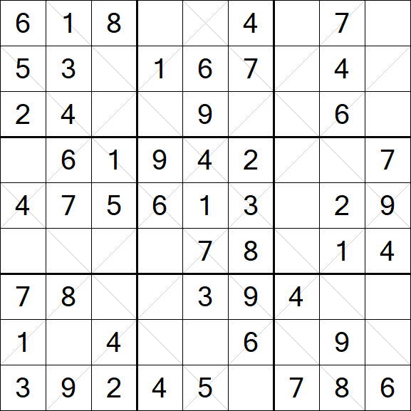 Argyle Sudoku - Easy
