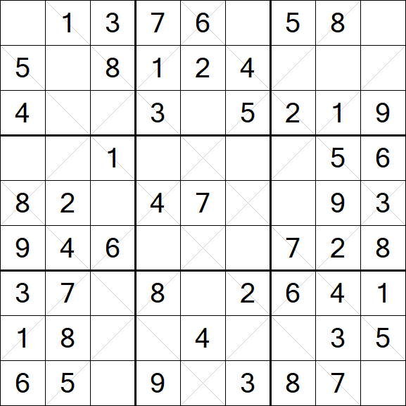 Argyle Sudoku - Easy