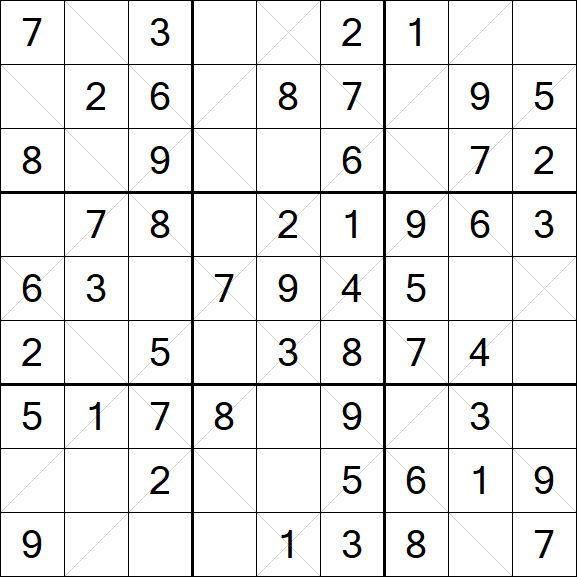 Argyle Sudoku - Easy