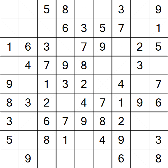 Argyle Sudoku - Easy