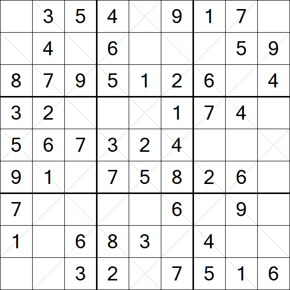 Argyle Sudoku - Easy