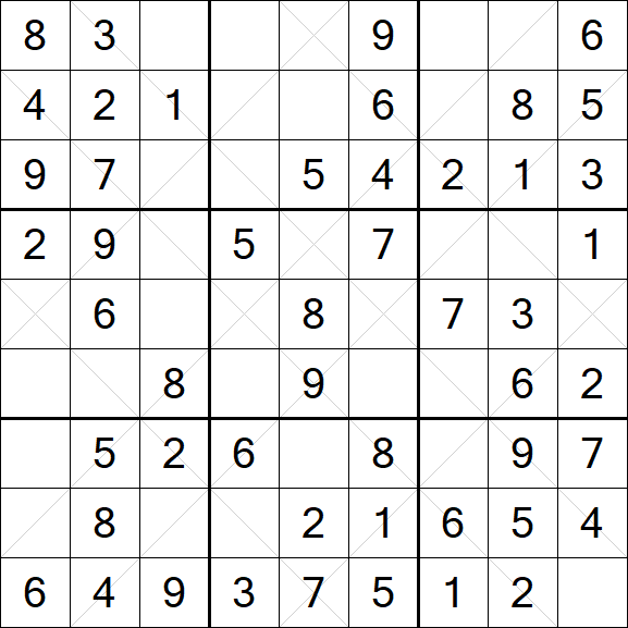 Argyle Sudoku - Easy