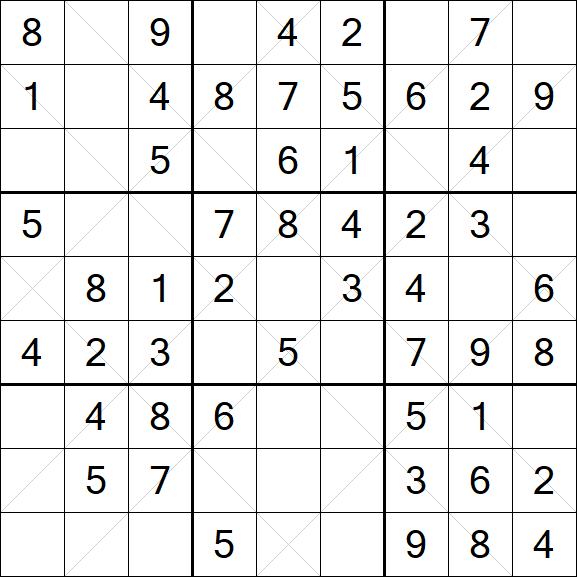 Argyle Sudoku - Easy