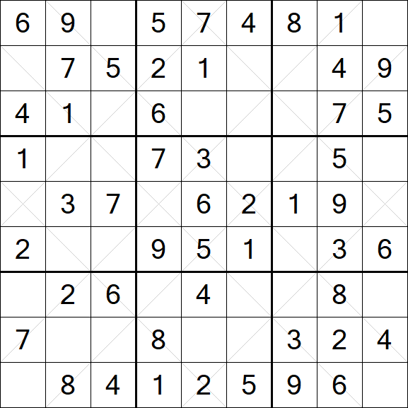 Argyle Sudoku - Easy