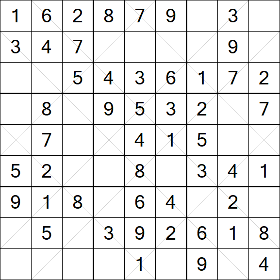 Argyle Sudoku - Easy