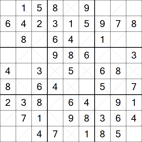 Argyle Sudoku - Easy