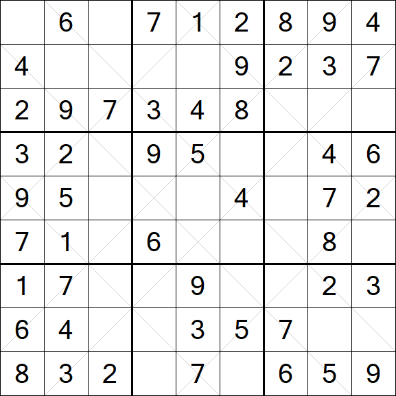 Argyle Sudoku - Easy
