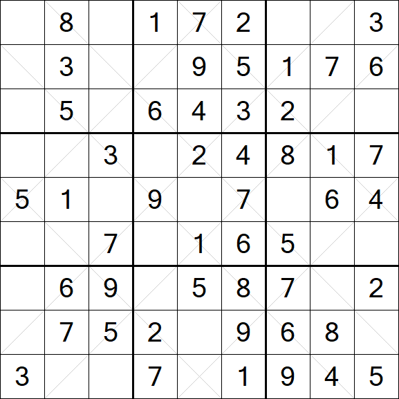 Argyle Sudoku - Easy