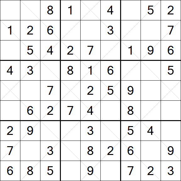 Argyle Sudoku - Easy