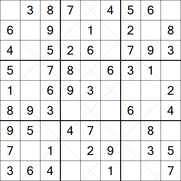 Argyle Sudoku - Easy