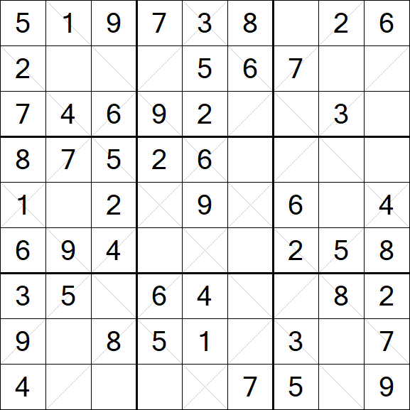 Argyle Sudoku - Easy