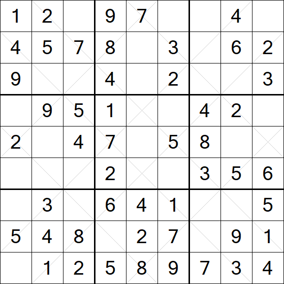 Argyle Sudoku - Easy