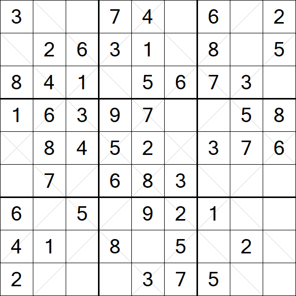 Argyle Sudoku - Easy