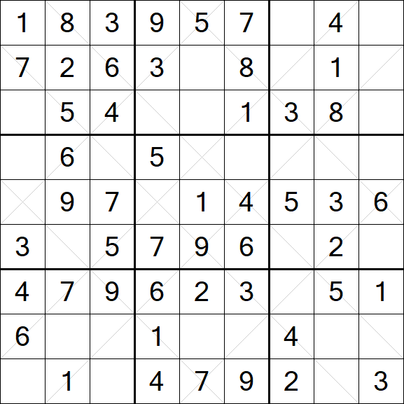 Argyle Sudoku - Easy
