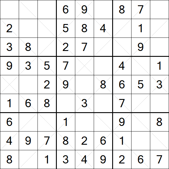 Argyle Sudoku - Easy