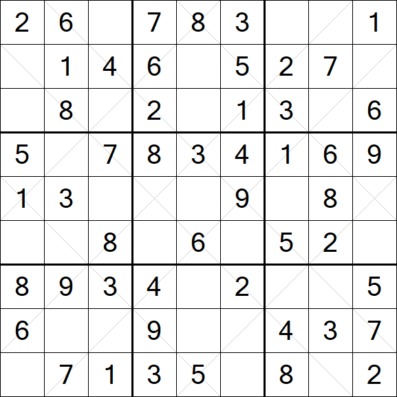 Argyle Sudoku - Easy