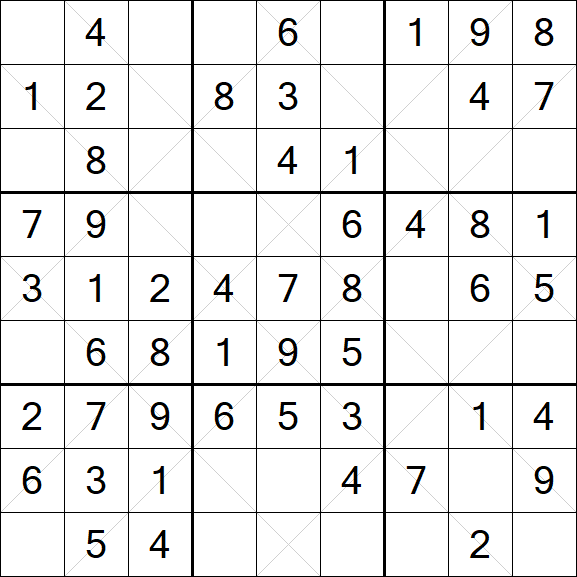 Argyle Sudoku - Easy