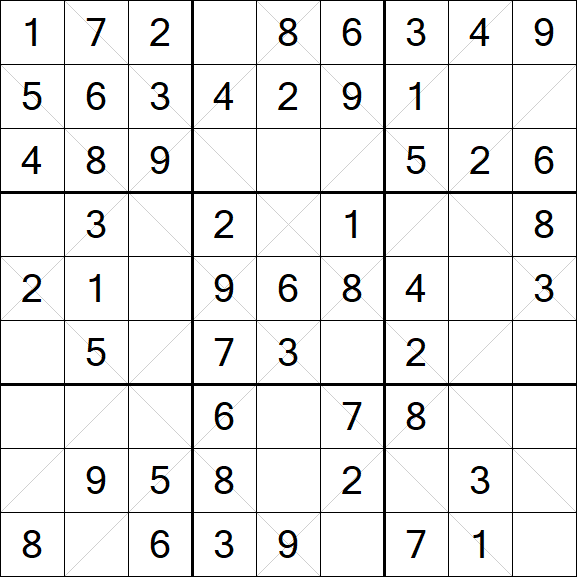 Argyle Sudoku - Easy
