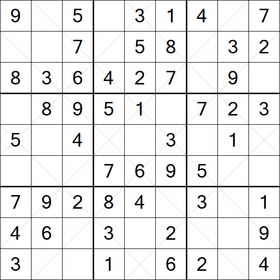 Argyle Sudoku - Easy