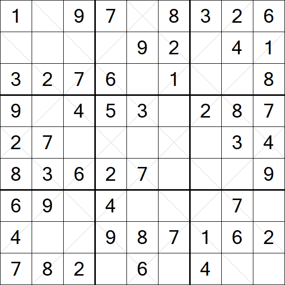 Argyle Sudoku - Easy