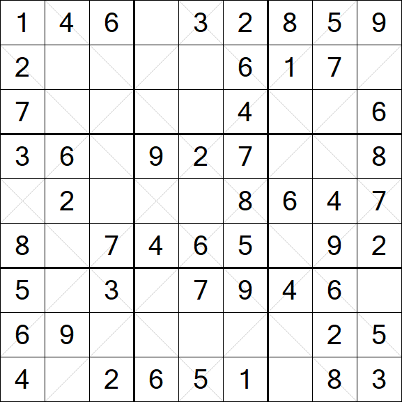 Argyle Sudoku - Einfach