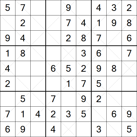 Argyle Sudoku - Fácil