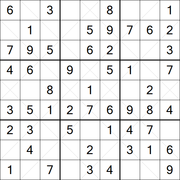 Argyle Sudoku - Einfach
