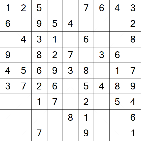 Argyle Sudoku - Einfach