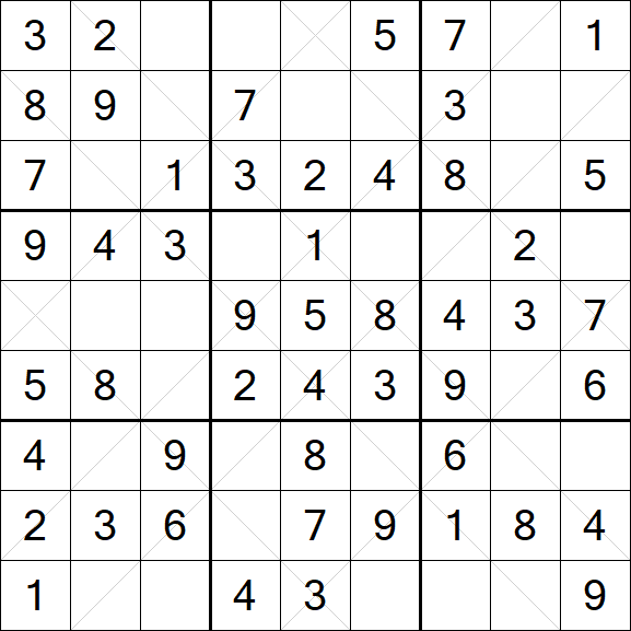 Argyle Sudoku - Einfach