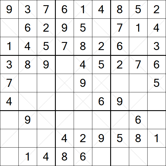 Argyle Sudoku - Einfach