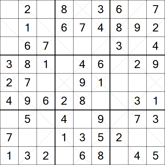 Argyle Sudoku - Einfach