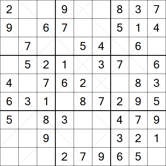 Argyle Sudoku - Einfach