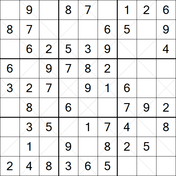 Argyle Sudoku - Einfach