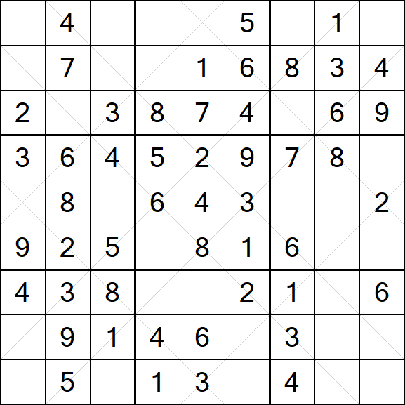 Argyle Sudoku - Easy