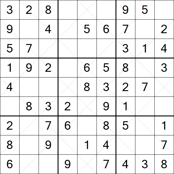 Argyle Sudoku - Easy