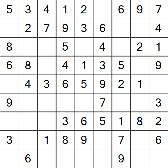 Argyle Sudoku - Easy