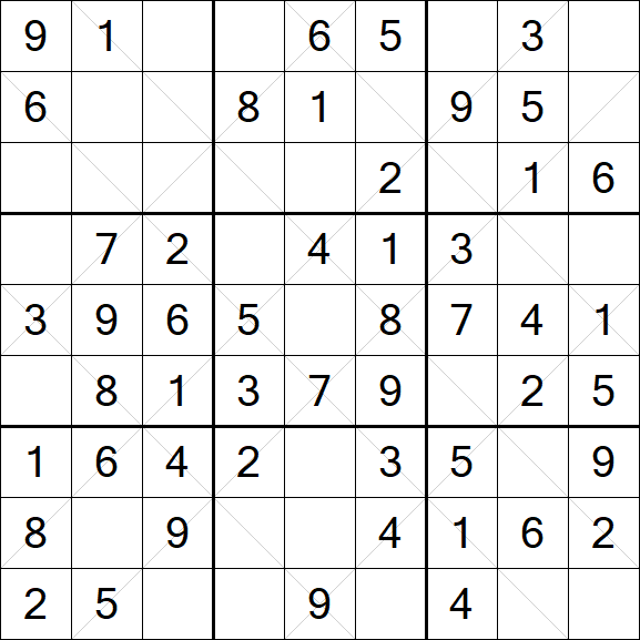 Argyle Sudoku - Easy